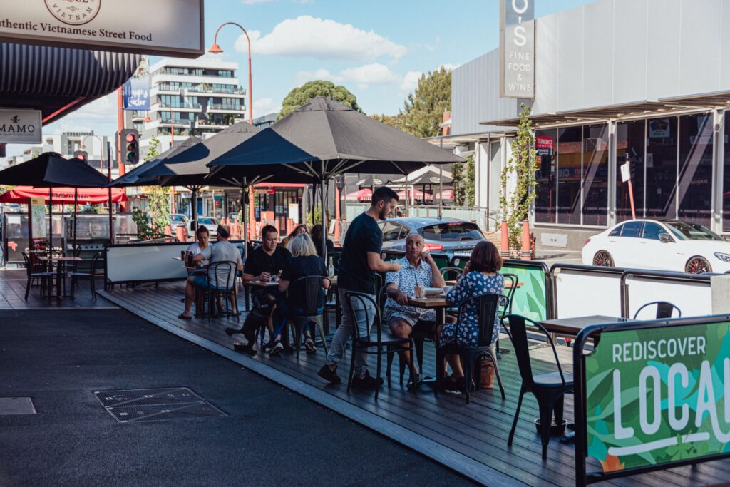 Outdoor Dining Parklets